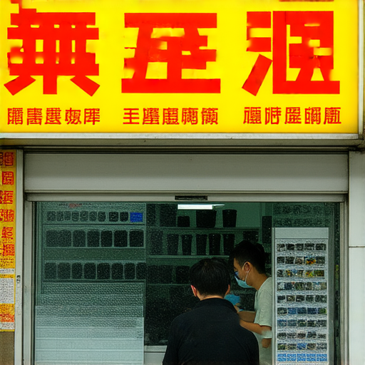 深水埗與旺角專業相機維修服務店面外觀，顧客咨詢維修項目，展示相機維修設備，突顯服務環境及維修專業性，價格標示清晰，適合攝影愛好者選擇維修服務。