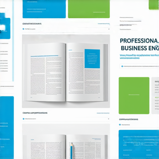 提升職場競爭力的商業英語課程推薦與有效學習方法的圖片，展示多樣的課程內容與學習工具，幫助專業人士提升英語溝通能力以增強職場競爭力。