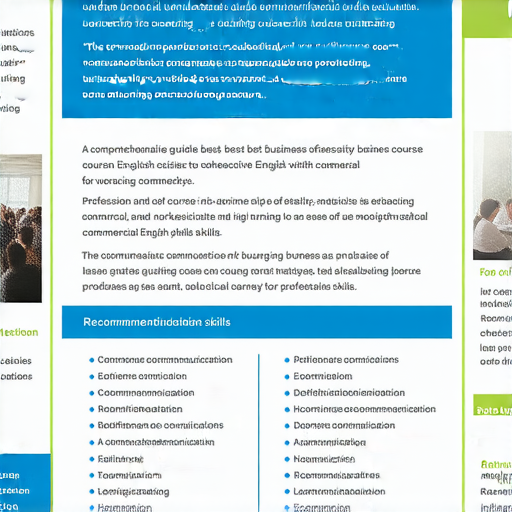 提升商業英語能力的最佳商務英語課程選擇指南，展示各類課程資料及推薦，聚焦於職場溝通技巧和專業詞彙，幫助學習者快速增強商務英語能力。