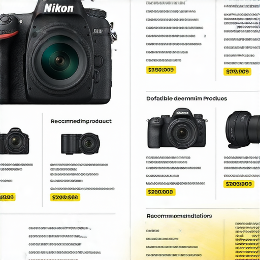 香港Nikon相機與鏡頭選購指南圖片，展示相機價格、鏡頭建議及保養技巧，幫助攝影愛好者了解Nikon產品及維護方法。