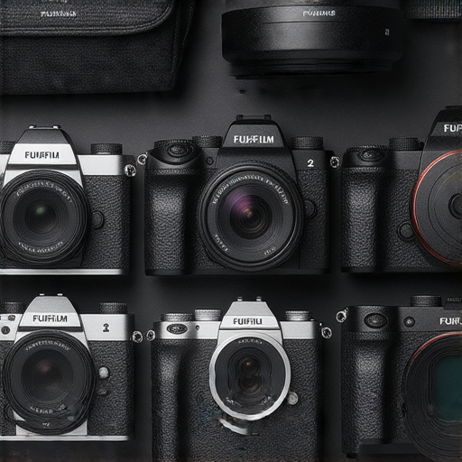 2024年最佳Fujifilm相機推薦圖片展示，展現專業攝影技術，清晰細膩的細節以及多樣化的攝影設備，適合攝影愛好者使用。