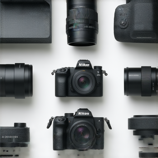 Nikon Z fc相機與多款攝影器材的搭配展示，展現攝影新視界及其魅力，強調專業服務的價值，適合愛好者與專業攝影師使用。