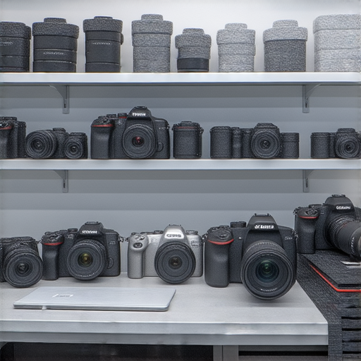 維修專家展示深水埗與旺角相機維修中心的專業服務，顯示維修設備與技術，吸引顧客探索理想價格與高品質服務，傳達攝影愛好者與專業人員的需求。