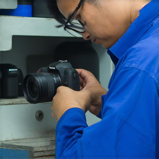 專業相機維修技術人員在深水埗為數位相機進行維修，經驗豐富，提供高效服務，助您讓相機恢復新生，重拾拍攝樂趣。