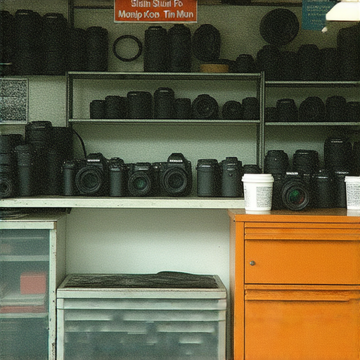深水埗旺角屯門相機維修店內部環境專業技術人員正在檢查相機維修服務工具，提供高品質維修及檢查，服務滿意度高，成為攝影愛好者的熱門選擇。