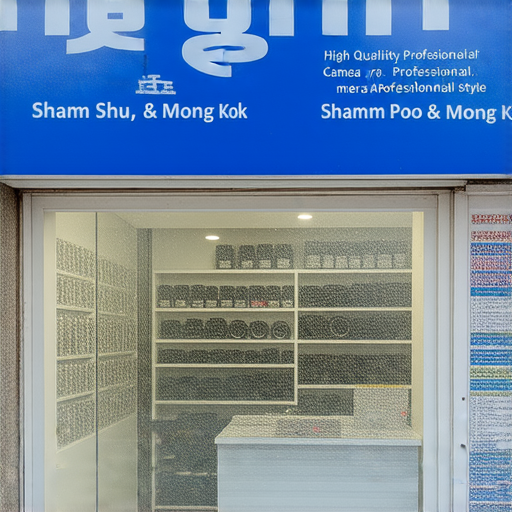 深水埗與旺角相機維修店的店面外觀，顯示專業的修理服務，吸引客戶進入，並展示多種相機設備，適合攝影愛好者的修理需求，值得推薦的選擇。