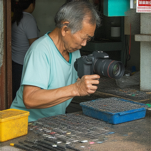 相機維修專業技術人員在深水埗進行維修，工具齊全，專心修復相機，讓攝影愛好者重拾拍攝樂趣，旺角附近提供便利服務，提升拍攝體驗。