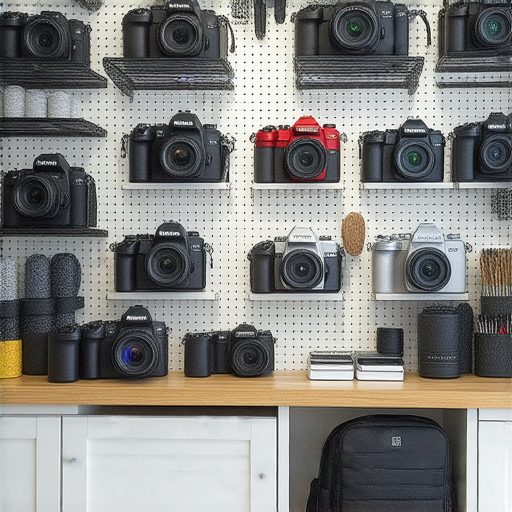 深水埗與旺角的專業相機維修服務展示，技術人員專心維修相機，各種相機配件排列整齊，吸引攝影愛好者探索最佳維修選擇。