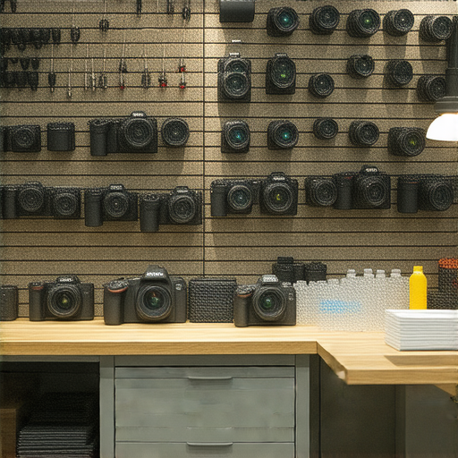 深水埗與旺角相機維修專家的服務現場，技術專業人員專注於維修相機，修復設備，顧客滿意的笑容，專業服務等你來體驗，提升攝影品質。