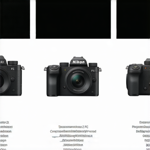 探索攝影新境界的Nikon Z FC與其他熱門機型比較分析，展示專業服務與拍攝效果，吸引攝影愛好者了解不同選擇。