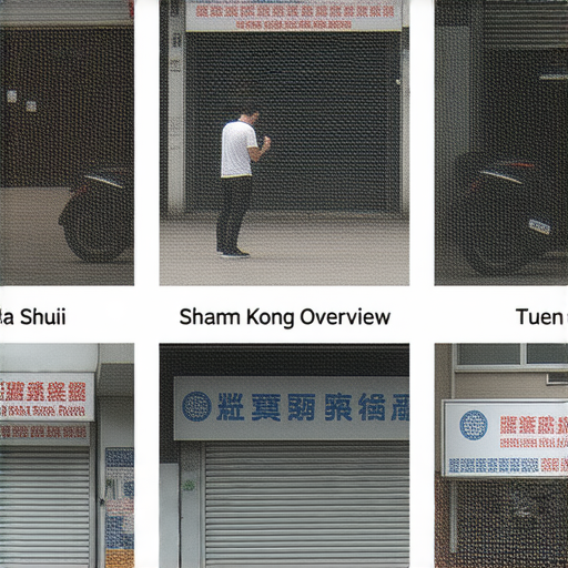 香港相機維修專家推薦，深水埗旺角及屯門服務一覽，展示多家維修店的外觀，提供專業相機維修服務，包含手機相機檢查及維護。