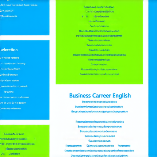 提升職場競爭力的商業英語課程與商務英語課程選擇指南圖片，展示多種課程標題與學習資源，強調語言能力在商業環境中的重要性，幫助專業人士提升職場競爭力。