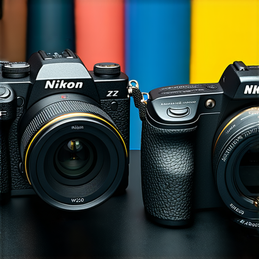 尼康Z FC相機與W300防水相機展示，探索攝影的新境界，顯示專業服務的多樣性和尼康相機的魅力，吸引攝影愛好者了解更多產品資訊。