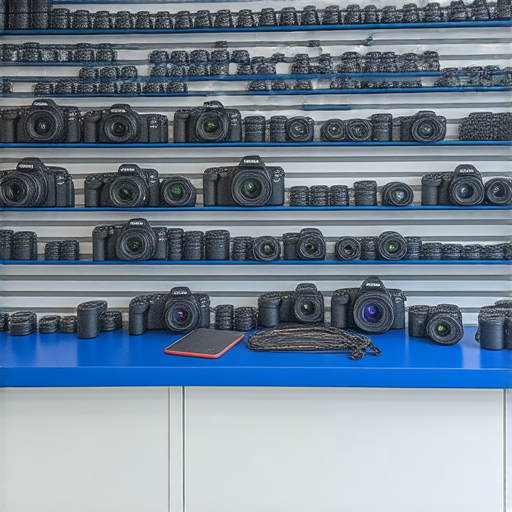 探索香港數碼相機維修的最佳選擇，展示深水埗及旺角一站式專業服務的維修店內部環境，技術人員專注修理相機，提供快速且可靠的維修體驗。