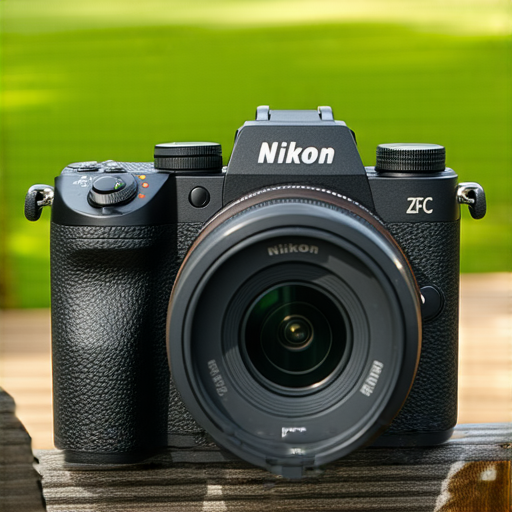 尼康Z FC相機展示於戶外，捕捉攝影科技的創新，展現驚艷時刻與專業服務，適合攝影愛好者探索新藝術，提升拍攝技巧與品質。