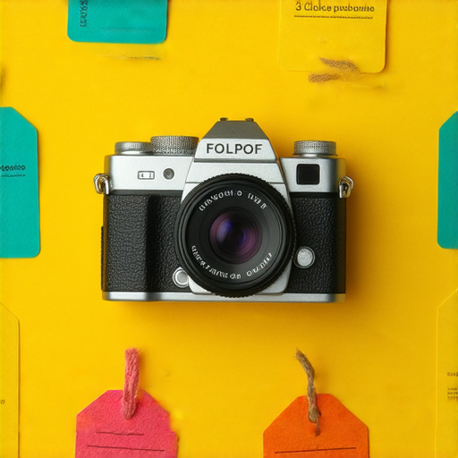 傻瓜相機展示，背景為行李托運標籤，強調拍攝次數及重複使用秘訣，適合了解傻瓜相機能否托運的內容，吸引用戶點擊了解更多資訊。