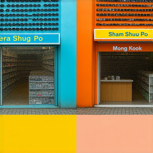 維修相機的專業服務廣告，展示深水埗和旺角的店面選擇，吸引攝影愛好者探索維修和保養服務，提升相機性能，快來了解更多！