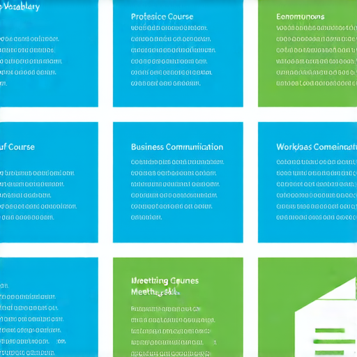 提升職場競爭力的商業英語課程選擇指南，展示多種課程選項，涵蓋專業詞彙、商務溝通和會議技巧，幫助學員提升商務英語能力與工作表現。
