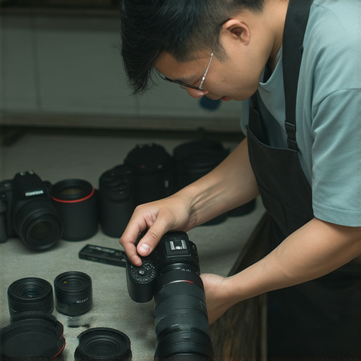深水埗與旺角專業相機維修服務，技術人員檢查故障相機，提供快速可靠的修復解決方案。專業技術確保相機恢復正常使用，滿足您的拍攝需求。