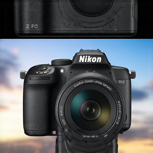 尼康相機系列展示，包括Z FC相機和Coolpix W300防水相機，提供多種選擇，適合不同攝影需求，展現相機設計與功能的多樣性，吸引攝影愛好者注意。