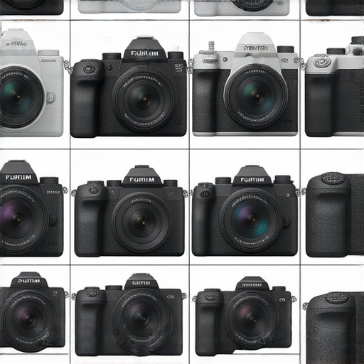 2024年最佳富士相機推薦圖片，展示多款相機與鏡頭比對，強調即棄相機的多樣用法，吸引攝影愛好者探索攝影新選擇。