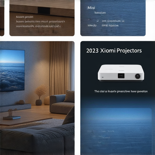 "2023年家用投影機推薦大揭密！探索小米投影機2/3、迷你和互動款，享受視覺盛宴！"