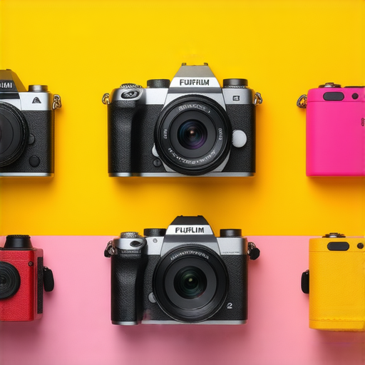 2024年最佳富士相機推薦的圖片，展示各種富士相機型號，並附上即棄相機使用技巧的提示與比較，啟發攝影愛好者探索全新攝影世界。