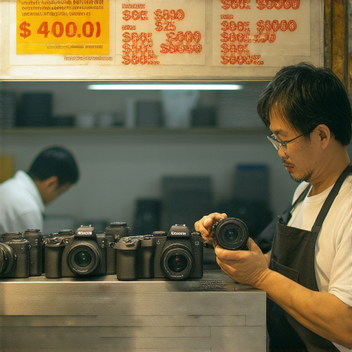 深水埗與旺角最佳相機維修服務的專業技師，提供透明價格與隱藏優惠，修復各品牌相機，針對故障進行詳盡檢查，保證客戶滿意的服務場景。