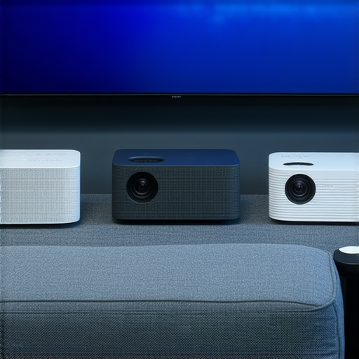 小米投影機2、3及互動款展示，展示其獨特設計與功能，強調家庭娛樂的創新體驗，讓使用者探索高品質投影效果，解碼顯示技術的驚人之處，開啟全新影音享受。