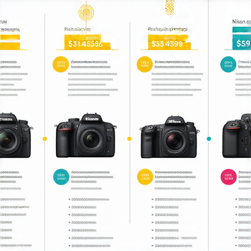香港Nikon相機價格分析及購買資訊分享圖，展示各型號價格比較及購買渠道，幫助攝影愛好者選擇合適產品，提升購買決策。