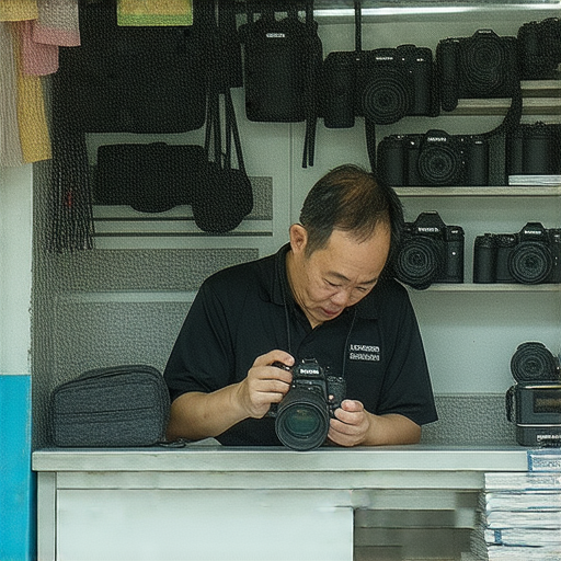 深水埗與旺角的專業相機維修服務，技術人員維修相機，課程教學，幫助攝影愛好者重拾拍攝樂趣，提升專業技能和修復相機故障，滿足各類型拍攝需求。