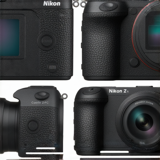 Nikon Z FC相機與酷拍W300比較圖，展示兩款相機的特點與性能，適合影像創作的專業攝影設備，探討它們如何突破影像創作的新境界。