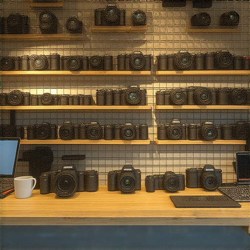 深水埗與旺角相機維修店內景，展示專業維修工具和技術人員，提供高品質相機維修服務的推薦，吸引攝影愛好者探索香港的優質維修選擇。