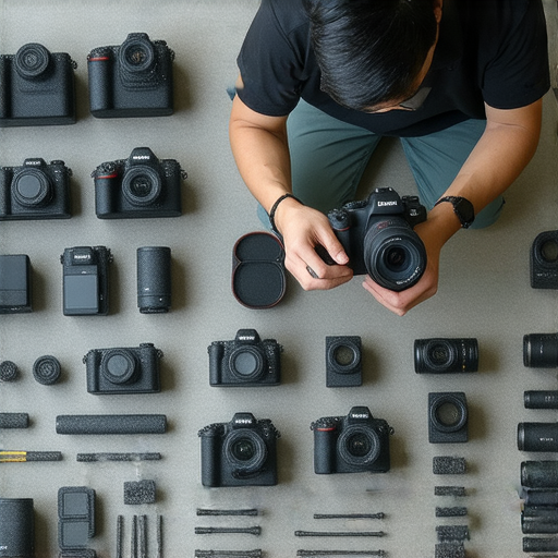 專業相機維修服務圖片，涵蓋深水埗、旺角、屯門等全區，顯示維修工具和專業技師，提供高品質相機維修攻略，幫助攝影愛好者解決相機問題。