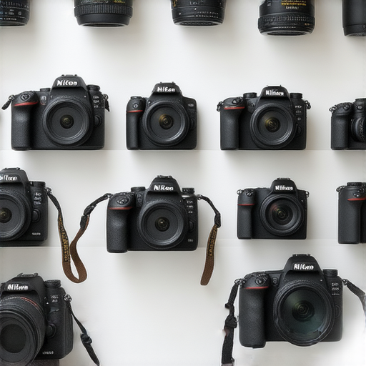 尼康全新相機系列展示，攝影愛好者探索各型號，根據不同需求挑選最適合的攝影伴侶，專業設備及其功能細節一目瞭然。