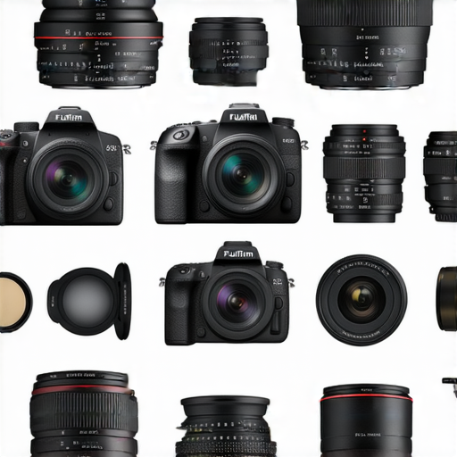 2024年攝影必備的Fujifilm相機與鏡頭推薦圖，展示高品質攝影設備，激發攝影愛好者的創作靈感，開啟全新攝影之旅。