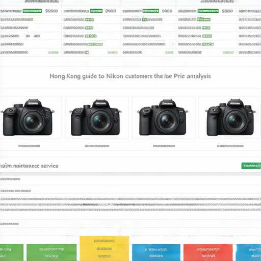 香港Nikon相機價格分析圖，展示不同型號的價格與優惠，並介紹專業保養服務，幫助消費者找到最划算的選擇，提升攝影體驗。