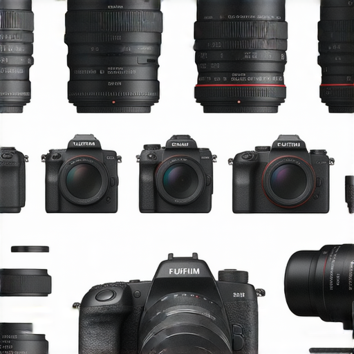 2024年鏡頭推薦，探索Fujifilm相機搭配與專業服務，圖片展示多款Fujifilm鏡頭與相機組合，展現專業攝影技術，提升拍攝效果，讓你即刻點擊了解詳情。