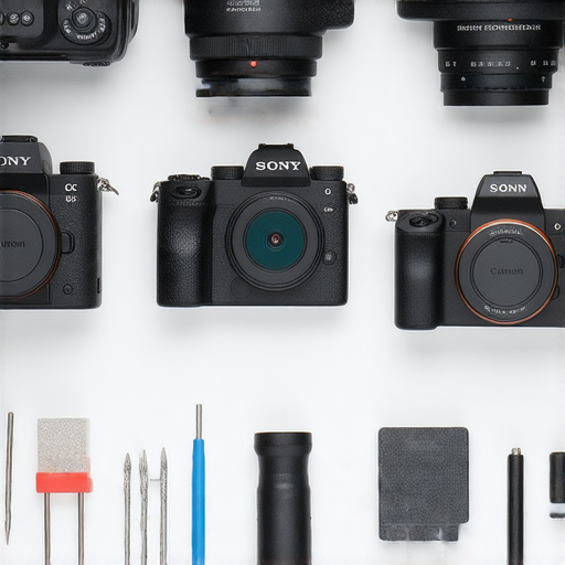 香港頂尖相機維修中心介紹SONY與CANON維修秘訣的圖片，展示專業技師在檢查和維修相機，幫助相機恢復最佳性能，讓愛用的設備重獲新生。