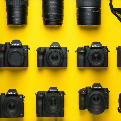 Nikon Z FC與Coolpix W300相機展示，專業攝影服務幫助捕捉生動瞬間，展示創意攝影風格，適合各種場景與需求，強調攝影技術與設計美學。