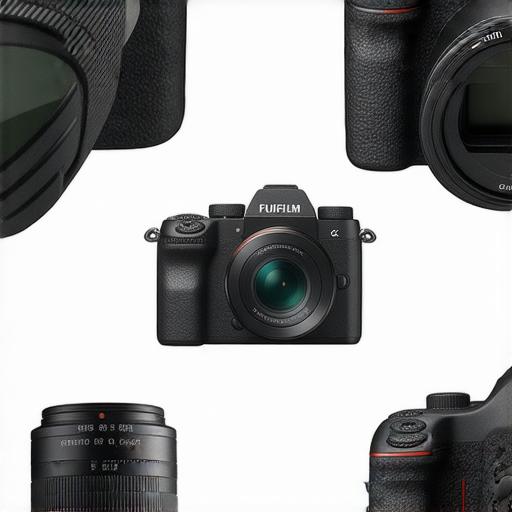 探索2024最佳Fujifilm相機的圖片，展示各款相機與鏡頭，強調即棄相機的專業推薦，鼓勵消費者立即造訪網上商店尋找理想拍攝設備。