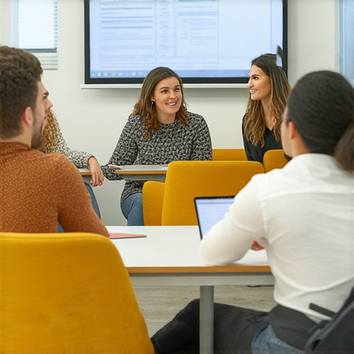 提升職場競爭力的商業英語課程與商務英語課程解析，展示專業學習環境，課程內容涵蓋應用技巧與商業溝通，旨在幫助學員掌握職場必備英語能力，增強競爭優勢。