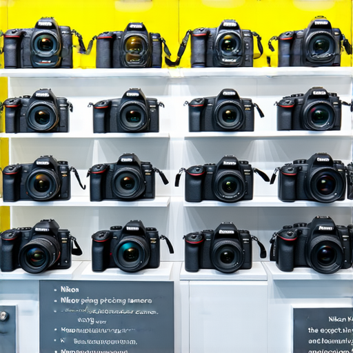香港Nikon相機展示，強調超值價格及專業保養服務，吸引攝影愛好者探索最新型號和優惠，完美結合性能與價值的選擇。