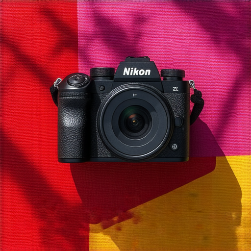 探索尼康 Z fc 相機的獨特設計與魅力，展示拍攝專業照片的技巧與秘訣，畫面中可見相機操作的細節與攝影風格，為攝影愛好者提供靈感與實用建議。