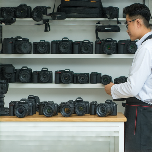 深水埗與旺角的相機維修專家展示設備，提供專業課程資訊，揭開相機維修的秘密，幫助攝影愛好者提升維修技能。