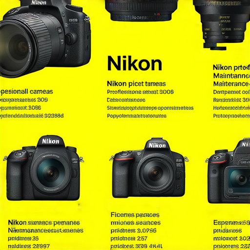 香港Nikon相機最新價格與保養服務的資訊圖，展示多款相機型號及其特點，適合攝影愛好者探索專業服務與選擇，助你輕鬆決定購買。