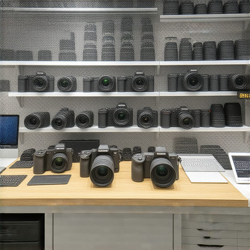 深水埗與旺角的專業相機維修服務店面，專注於SONY和CANON品牌，技術人員在進行相機維修，提供優質服務，讓您的相機煥然一新。