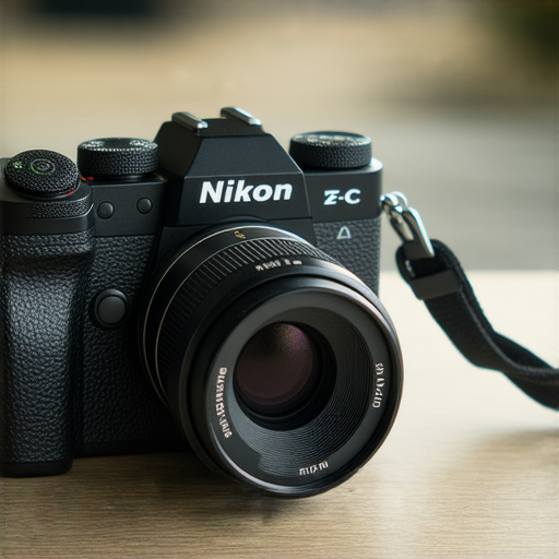 尼康Z fc相機的特色展示圖，強調其復古設計與現代技術，吸引攝影愛好者探索攝影潛力，提升攝影技巧，立即了解我們的專業服務。