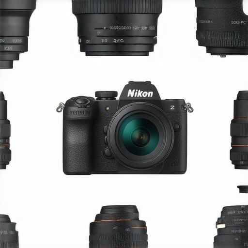 探索尼康 Z FC 相機及專業拍攝服務的圖片，展示攝影技巧的提升，顯示多種相機設備及拍攝效果，讓攝影愛好者充分了解尼康產品的特點及功能。