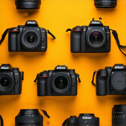 發掘香港 Nikon 相機超值價格的廣告圖片，展示各款相機和配件，並強調提供專業保養服務的資訊，吸引攝影愛好者了解更多優惠。